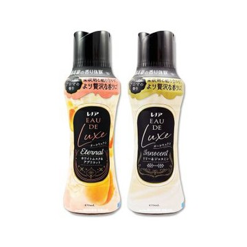 (2瓶任選超值組)日本P&G-Lenor Eau de Luxe奢華12週衣物芳香顆粒香香豆470ml/瓶(多層次織品洗滌香氛豆,毛巾除味留香珠,直立滾筒式皆適用)