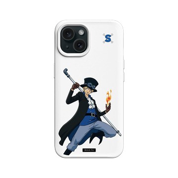 iPhone 15 SolidX 白 - 航海王 One Piece - 角色系列-薩波