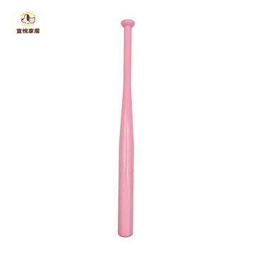 粉色自衛車載棒球棍子加厚合金鋼棒球棒鐵棒男女士防身棒球桿 py6201