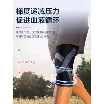 運動護膝男女籃球專業膝蓋跑步健身羽毛球深蹲關節半月板護腿損傷