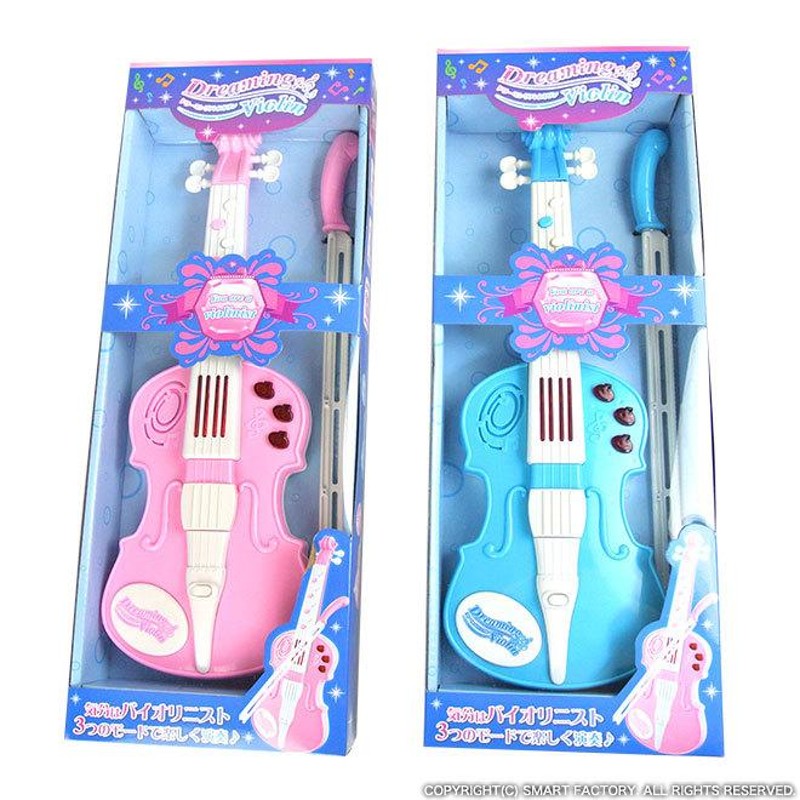 バイオリン 知育玩具 電池式 演奏 楽器 ドリーミングバイオリン 子供用 おもちゃ | LINEショッピング