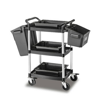 康得倫KTL 輕巧型三層多功能工作車 全配 /台 KT-128FG【APP滿額下單10%點數(單一帳號最高5000點)】1/31止