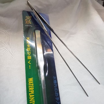 P老闆水族~不鏽鋼水草夾 直夾 水草夾  玩家級 專業水草夾 不鏽鋼夾 鑷子 水草缸 不鏽鋼水草夾