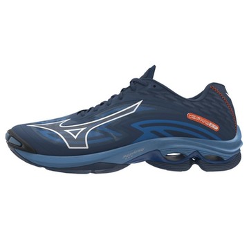 MIZUNO 美津濃 排球鞋 男鞋 運動鞋 緩震 LIGHTNING 藍 V1GA220021