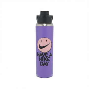 [ACS] Nike 不鏽鋼水壺 SS Recharge Chug 24oz 紫 保冷 N101380551-024