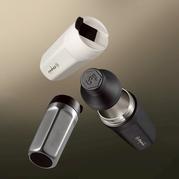 【本因 BOII】六角兩用保溫咖啡杯400/480ml