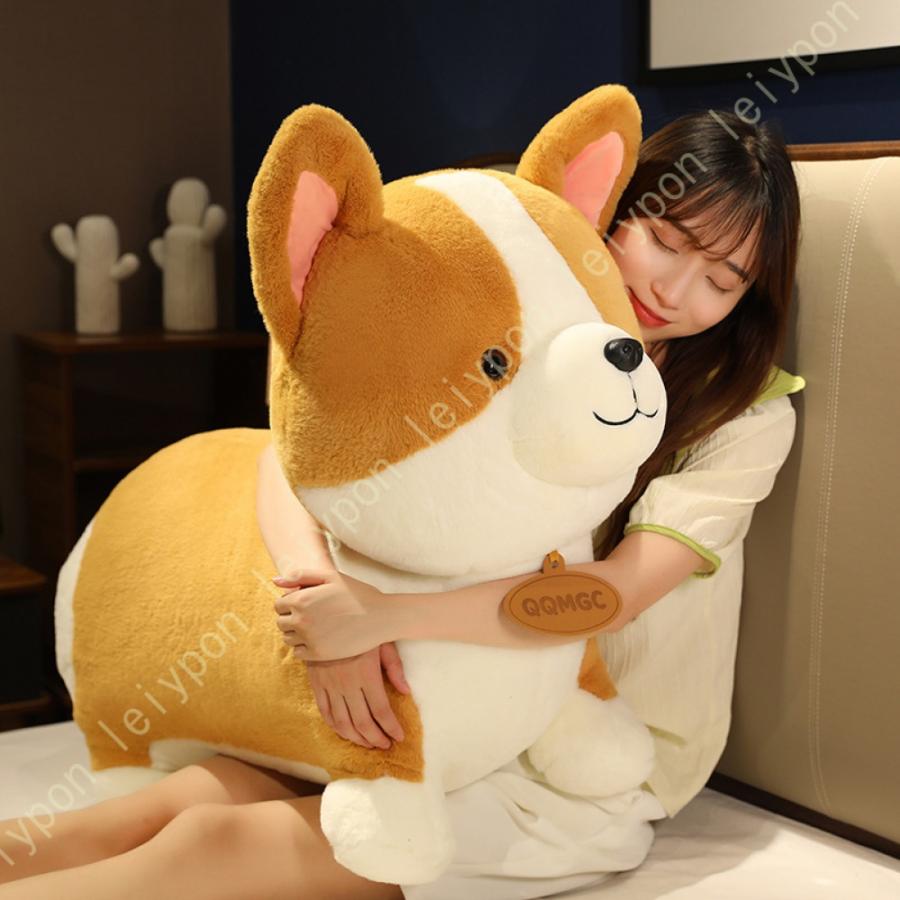 コーギー ぬいぐるみ 枕 コーギー 大きな枕 - 枕