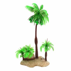 人工プラスチック水族館の植物-ココナッツの木-さまざまなデザイン03