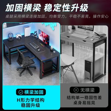 轉角電腦桌電競桌小戶型出租屋書桌臺式家用組合臥室拐角辦公桌子 ph6211
