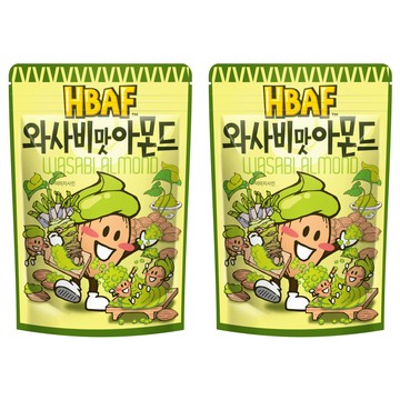 HBAF 山葵杏仁  120g  2包