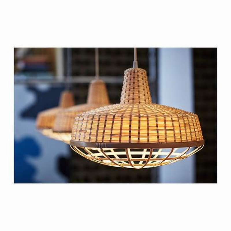 IKEA シーリングライト　竹 電球付き IKEA シーリングライト 竹 電球付き お部屋で目を引く♡北欧