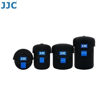 JJC 鏡頭收納包 贈登山扣 多種尺寸可選 厚度為5mm 魔鬼氈開口 可掛腰帶 後背包 鏡頭收納袋 公司貨