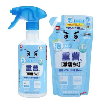 【廠商直送】LEC小蘇打泡沫清潔劑2件組-瓶+補