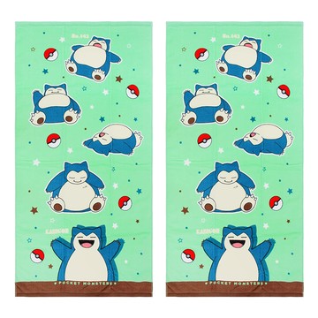 PoKeMoN 寶可夢長毛巾  卡比獸  2條