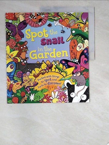【書寶二手書T9／少年童書_SC3】Spot the Snail in the Garden