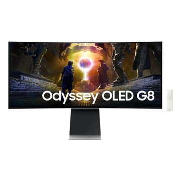Samsung S34DG852SC 34型 2K 175Hz Odyssey OLED G8曲面螢幕(QD-OLED1800R/HDR/FreeSync/0.03ms/內建喇叭)