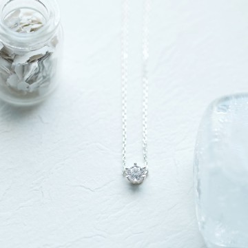 單顆 六爪項鍊 925純銀