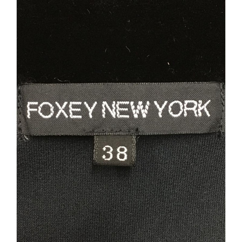 美品 フォクシーニューヨーク SIZE 38 (S) ベロア ボレロ FOXEY