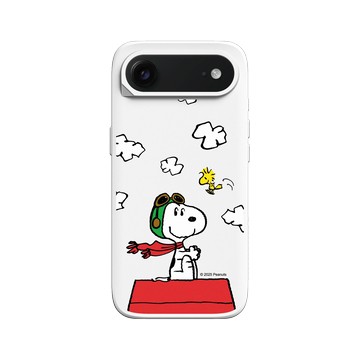 iPhone Air SolidX 白 - 史努比 Snoopy - 小小飛行員