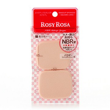ROSY ROSA 柔彈系粉餅粉撲(長方形) 2入