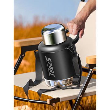 大容量噸噸桶保溫壺戶外316不銹鋼保溫杯車載大肚水杯子新款