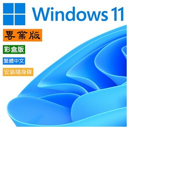Microsoft 微軟 Windows 11 專業中文版 完整盒裝版 (附原廠安裝USB、可移轉電腦使用)