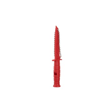 SUPREME/KA-BAR EMERGENCY WHISTLE KEYCHAIN RED