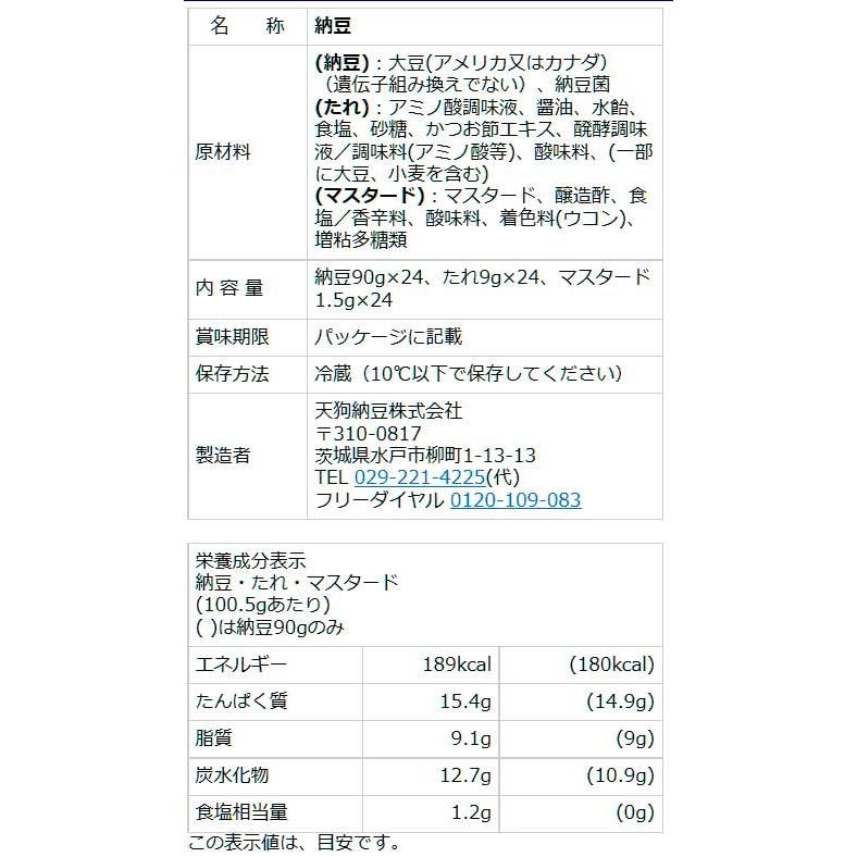 極小粒パック24個セット　〜創業100余年 水戸納豆の老舗「水戸元祖 天狗納豆」〜