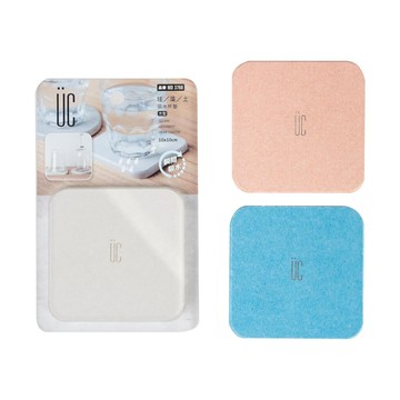 【UDiLiFE】 生活大師 UC方型吸水杯墊10x10CM 吸水杯墊 隔熱杯墊 方形杯墊