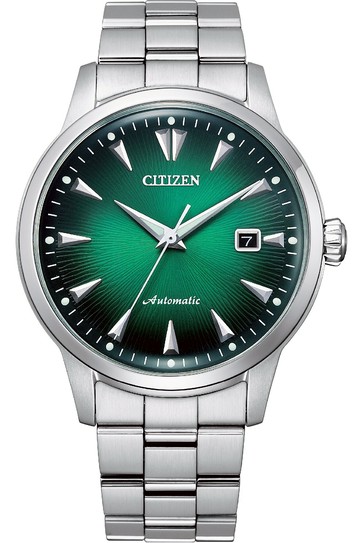 CITIZEN 星辰錶 Kuroshio '64 黑潮複刻機械腕錶(NK0007-88X)-41mm-漸層綠鋼帶【刷卡回饋 分期0利率】【APP下單點數13倍送】