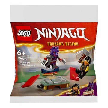 LEGO 樂高 30675 錦標賽訓練場 配有武士刀劍和狼面具戰士  1包  Multicolor