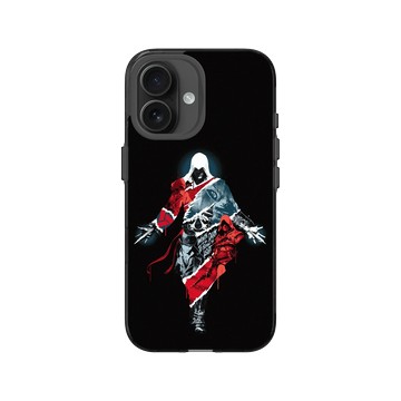 iPhone 16 Clear (相機按鈕) 酷墨灰 - Assassin's Creed - Legacy Assassins
