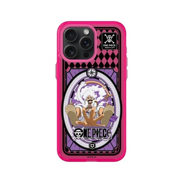 iPhone 15 Pro Max Clear 粉漾桃 - 航海王 One Piece - Gear 5 - 魯夫覺醒