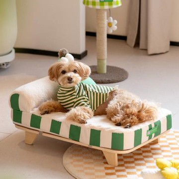 Mewoofun 喵乎汪也 寵物離地木架床 沙發床 貓睡窩 狗睡窩 貓床 狗床 睡窩