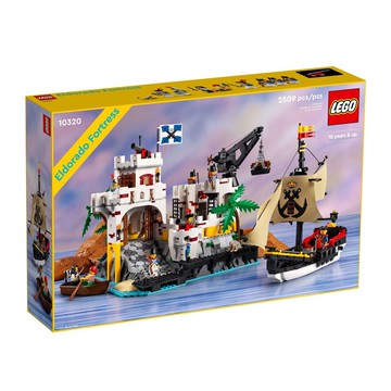 LEGO 樂高 Icons系列 10320 黃金國堡壘 海盜島
