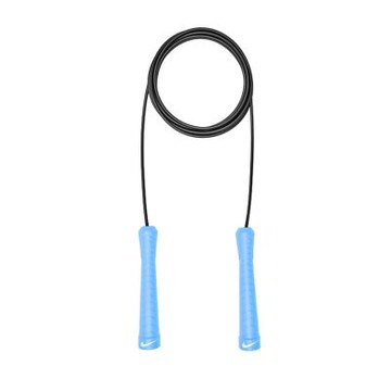 NIKE FUNDAMEN TAL SPEED ROPE跳繩-健身 健美 N1000487459NS 卡羅藍白
