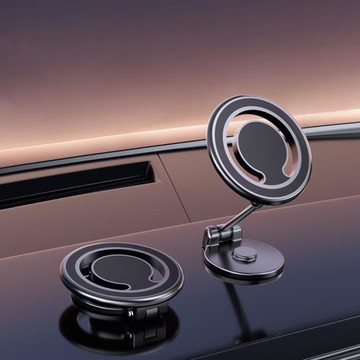 汽車手機支架懸浮磁吸防抖導航支架720度旋轉折疊支架新品magsafe