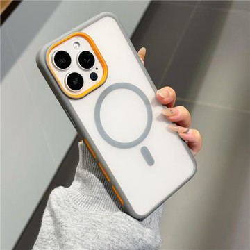 適用蘋果16手機殼17磁吸殼iPhone11 12 13 14 15 17promax手機套16高級plus新款magsafe強力磁吸充電高級膚感