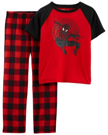 Kid 2-Piece Spider-Man Loose Fit PJs