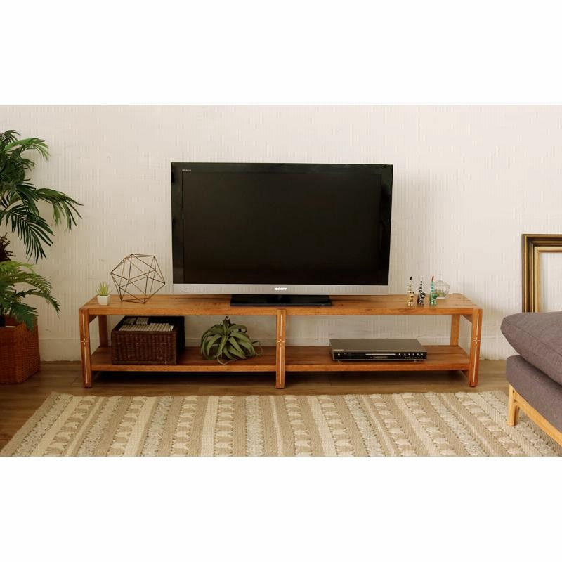 テレビ台 オープンラック 棚 シェルフ 幅180cm 1段 本棚 収納
