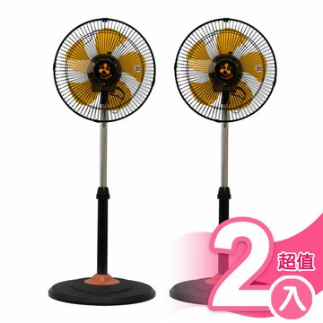 超值2入組【伍田】12吋超廣角循環涼風扇 WT-1211S