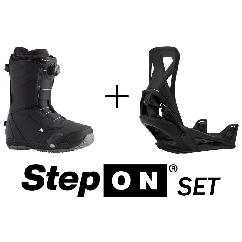 バートン ステップオン セット ルーラーステップオン Burton step on BINDING RULER STEP ON SNOWBOARD  スノーボード オールラウンドモデル パウダー ジャンプ | LINEショッピング