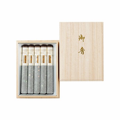 日本香堂/ニッポンコウドウ 瑞雲 桐箱短寸5入 葬儀用品【三越伊勢丹/公式】
