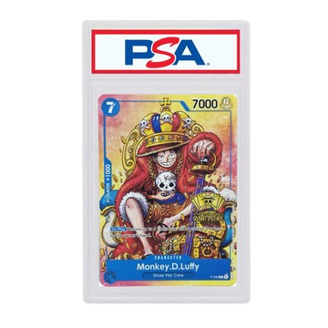 海賊王 英文版 PSA10 皇冠魯夫 2週年紀念 P-043 MONKEY D. LUFFY