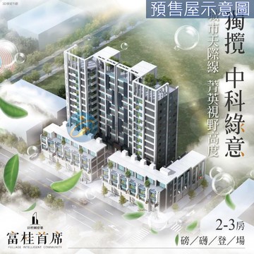 獨家/富桂首席/神岡區首選2房附車位｜台中市神岡區神清路