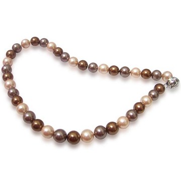 【小樂珠寶】散發迷人氣息-3A南洋深海貝珍珠項鍊