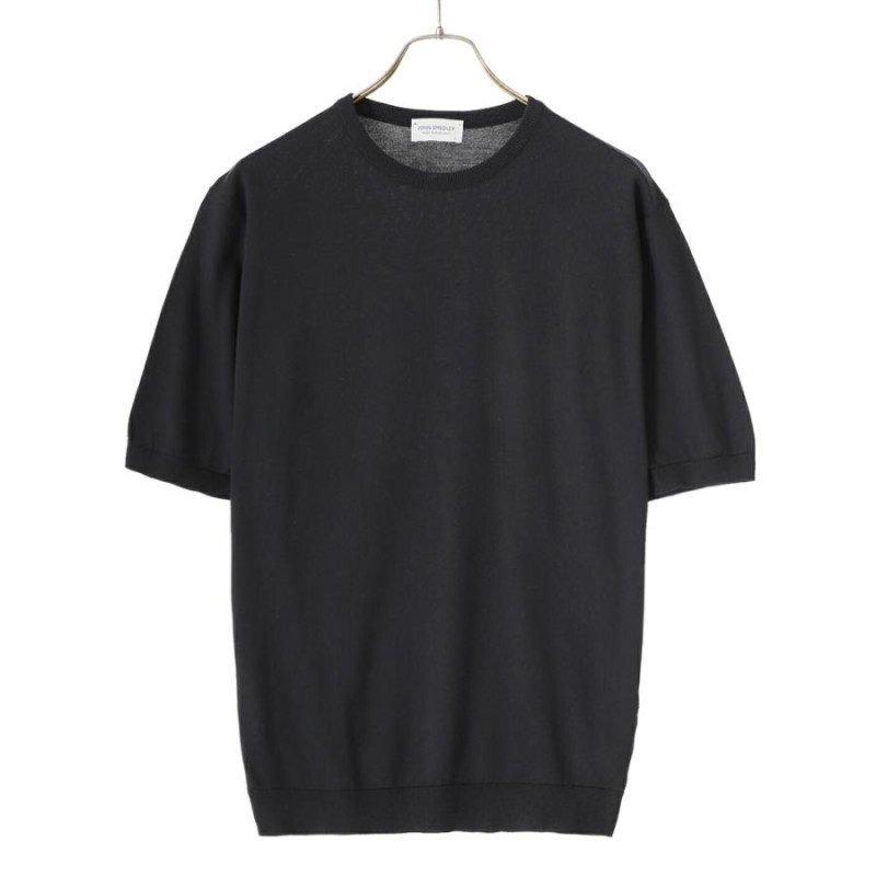 JOHN SMEDLEY / ジョンスメドレー ： CREW NECK SS KNIT / 全2色