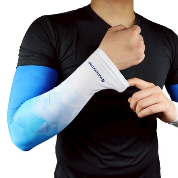 INCONTRO 休閒涼感袖套｜柔軟親膚高彈力面料－漸層藍