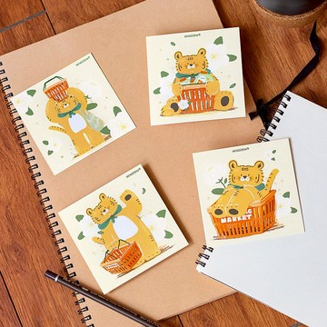 PONGPONGFU蓬蓬虎 | PONGPONG MARKET 明信片