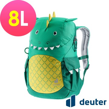 【deuter 德國】kikki兒童背包/童趣書包8L(3610423綠)